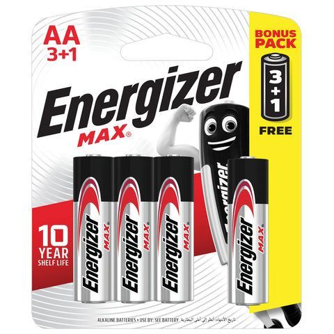 Батарейки Energizer МАХ, АА (Е91/R06) 1 шт